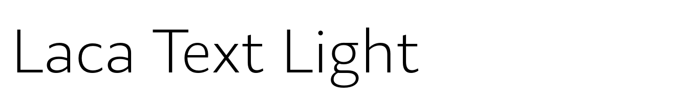 Laca Text Light